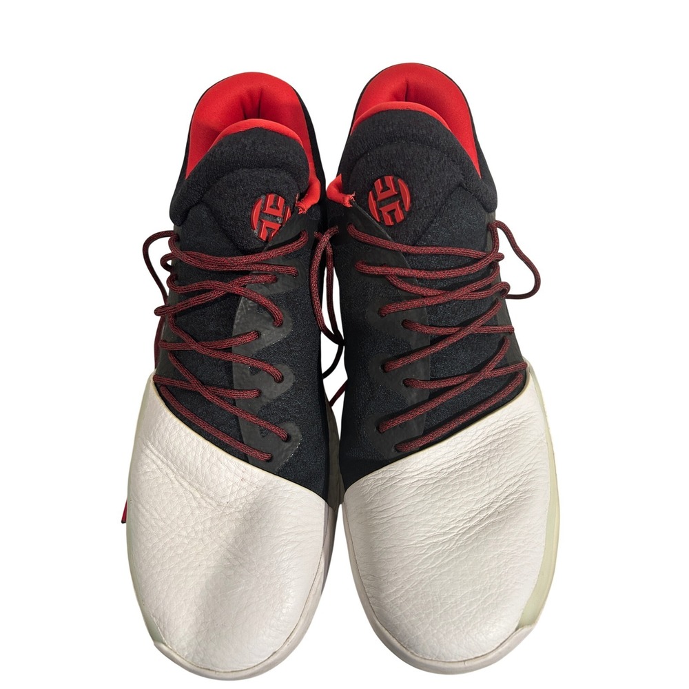 Adidas Harden Vol 1 Pioneer Men's Size 11.5 Black White Red Basketball Shoes